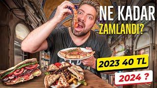 KAPALı ÇARŞI SOKAK LEZZETLERİ Ne Kadar Zamlandı?