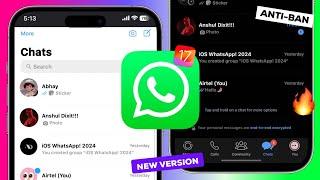  install Full iOS WhatsApp on Android 2024  iPhone WhatsApp For Android *New Update*