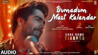 Dumadum Mast Kalandar Audio Code Name Tiranga Harrdy Parineeti Jaidev Kumaar Sardar A Sanj V