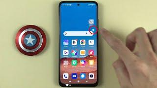 How to show white dot when touching the screen touch on Xiaomi Redmi Note 11 Android 12