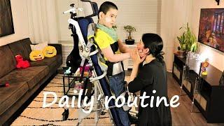 Daily routine with my special needs children  mom routines