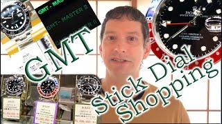 Rolex GMT Stick Dial Shopping Extravaganza in Nakano Japan