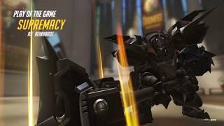 Overwatch Supremacy Reinhardt Team Kill #2