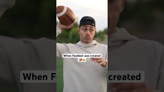 When Football was created…  #footballshorts #nfl #americanfootball