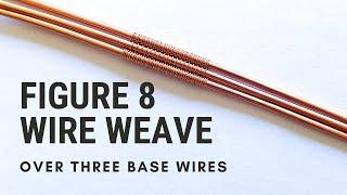 Figure 8 Wire Weave Using 3 Core Wires  Wire Weaving Patterns