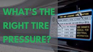 How to Know the Correct Tire Pressure for Your Car