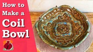 Making a Coil Bowl with a Mold