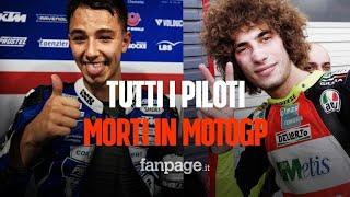 Tutti i piloti morti in MotoGp da Dupasquier a Marco Simoncelli tutte le vittime del Motomondiale