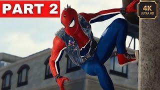 SPIDER-MAN REMASTERED PC Walkthrough Gameplay Part 2 4K 60FPS  - No Commentary