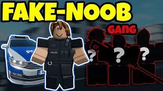 Als NOOB verkleidet GANG ZERSTÖRT ? FAKE-NOOB ÜBBERRASCHT KRIMINELLE  Notruf Hamburg ROBLOX