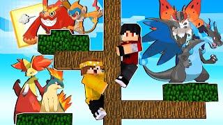 NÃO CAIA DA ÁRVORE DOS POKEMONS DE FOGO NO MINECRAFT ‹‹ P3DRU ››