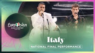 Mahmood & BLANCO - Brividi - Italy  - National Final Performance - Eurovision 2022