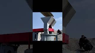 Vertical Hammer Crusher#machine #construction #crushing