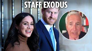 Harry & Meghan are very difficult to work for - its their fault staff are jumping ship says expert