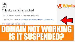 LIVE How to fix Domain suspended by registrar issue?