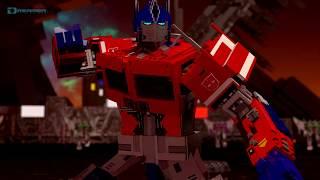 Optimus Prime vs Ravage & Decepticons Minecraft recreation