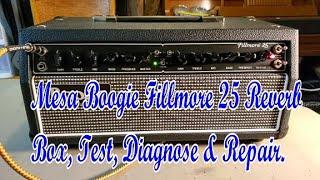 Mesa Boogie Fillmore 25 Reverb Box Inspection & Repair
