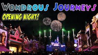 Wondrous Journeys Fireworks  Opening Night  Full Show  4K HD  Disney 100 Years of Wonder