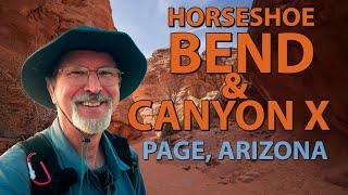 Horseshoe Bend & Canyon X  Antelope Canyon Alternative  #slotcanyon #canyonx #horseshoebend