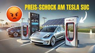 WAS ZUR HÖLLE? Tesla rechnet am Supercharger jetzt pro Minute ab