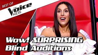 TOP 10  SURPRISING BLIND AUDITIONS in The Voice Kids PART 2
