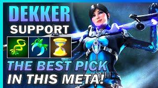 Dekker is shaping up to be the BEST SUPPORT HERO in this META - Predecessor Gameplay