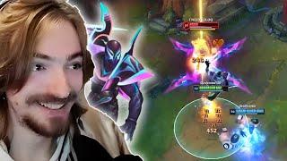 DAVEMON DOING TRICKSHOTS ON RANK 1 EUW PLAYER  Davemon