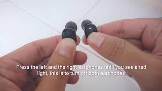 Pairing Xiaomi AirDots Connect Left and Right Earphone