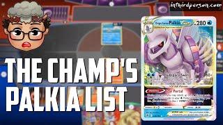 Pokemon TCG Champ Shares Their Palkia VSTAR Deck Pokemon TCG Deck List + Matches