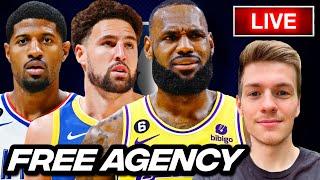 Live Reacting to NBA Free Agency