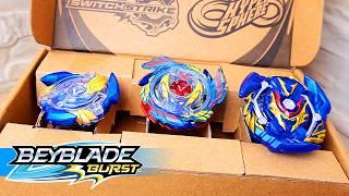 The *ABSURDLY CHEAP* VALTRYEK SET Unboxing VALTRYEK EVOLUTION TRIO KIT Hasbro Beyblade Burst