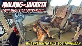 BUS MURAH MALANG-JKT FULL TOL IDOLA MAHASISWA  TRIP SINAR JAYA EKSEKUTIF  BOOKING VIA PEGIPEGI