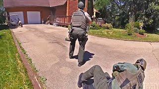 Bodycam Footage of a Shootout That injured 3 SWAT Team Members in Ogle County Illinois