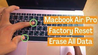 Any Macbook Factory Reset And Wipe Easily 2024