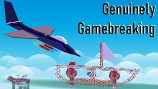 Making a Fighter Jet in Poly Bridge 3