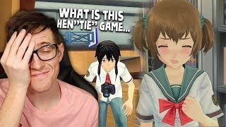 Who sent me this HenTIE Game   Anime High School Simulator