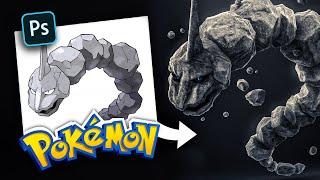 Making POKÉMON Realistic in Photoshop  Realistified Special Edition #2