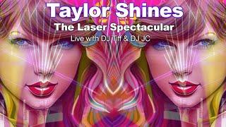 Shake It Off at Taylor Swift themed laser light show