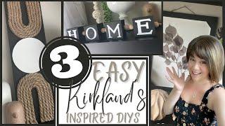 3 Quick and *EASY* Kirklands Inspired DIYs  Kirklands Inspired Home Decor you can make for CHEAP