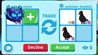 ‍⬛HURRAH I GOT 2 CROWS + COOL NEON PET FOR MY VALUABLE PET + GOT A NEON VELOCIRAPTOR #adoptme