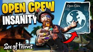 Open Crew INSANITY in Sea of Thieves Season 12 Funny Gameplay & Moments