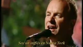 Sting - Englishman In New York HD live subtitulos en español