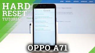 HARD RESET OPPO A71 - Delete All Content & Settings