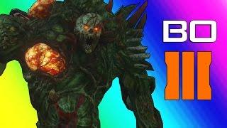 Black Ops 3 Zombies Zetsubou No Shima - Spider Boss Funny Moments & Gameplay