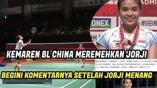 Sebelumnya di remehkan Media China heboh setelah Gregoria kalahkan Chen yufei di japan master 2023