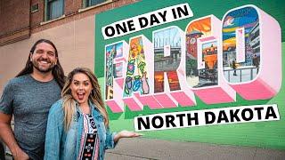 North Dakota One Day in Fargo ND - Travel Vlog  What to Do See & Eat