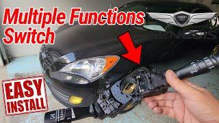 09+ Hyundai Genesis Fog Lamp Switch Not Working Easy Torque Spec D.i.y.Procedure #mechanic #diy