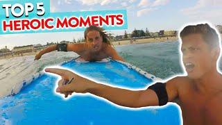 Top 5 - HEROIC Moments of Bondi Rescue