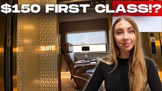 First class suite on a TRAIN? 