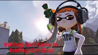 SFM Inkling Girl turns to Inkling Girl.exe